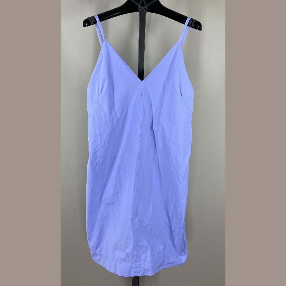Everlane Dress Womens 4 purple blue cotton tank shift preppy casual colorful